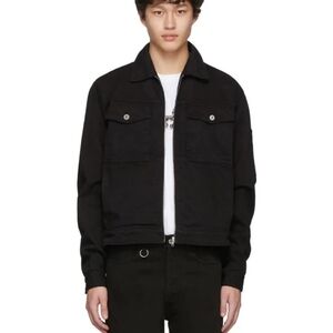 Random Identities  zip up Denim Jacket